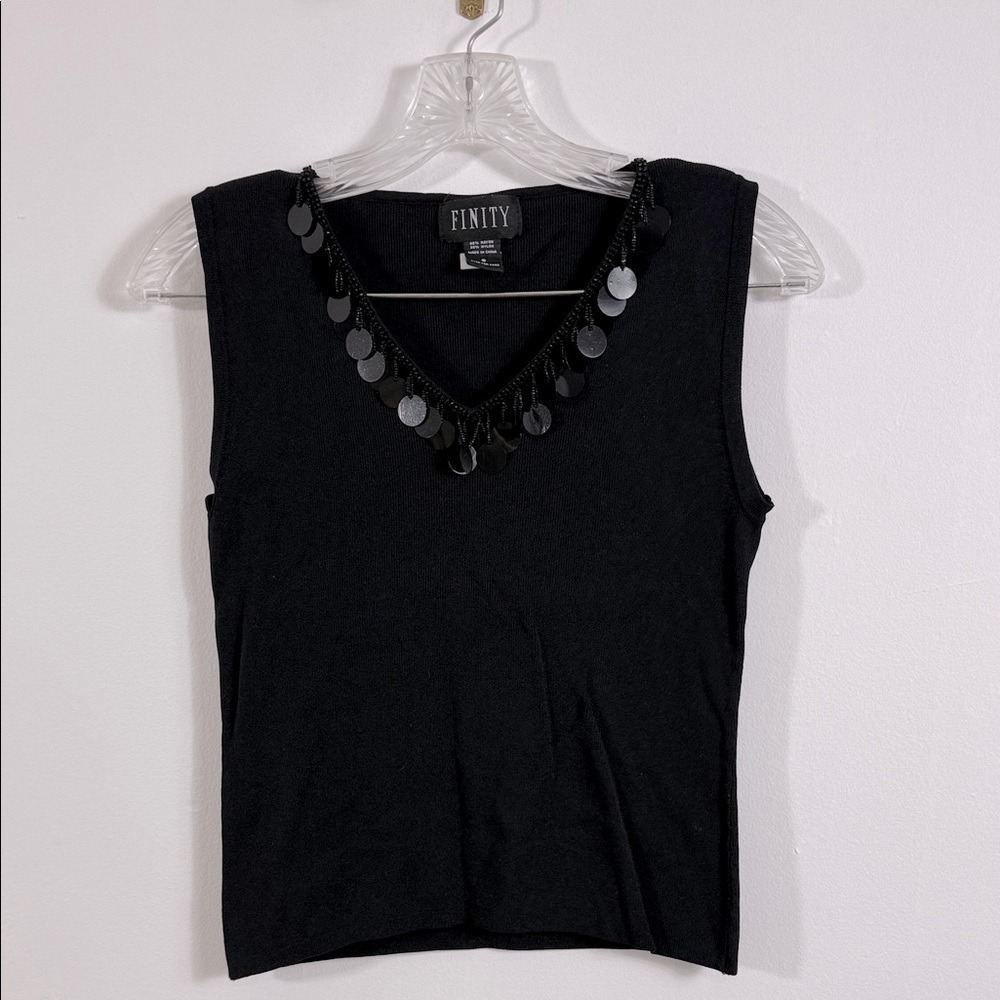 Finity Y2k vibes glam top size small